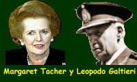 Tacher  y Galtieri