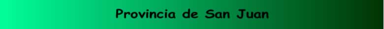 Provincia de San Juan