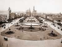  Plaza Congreso en 1900