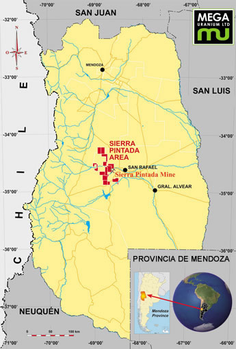 Actividad minera en la Provincia de Mendoza