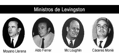 ministros de Levingston
