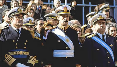 Junta militar en 1976