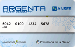 Tarjeta Argenta