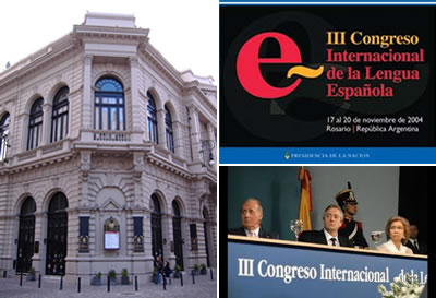 III Congreso Internacional de la Lengua Española realizado entre el 17  y el 20 de noviembre de 2004
