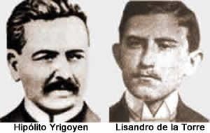 Duelo entre Hipólito Yrigoyen y Lisandro de la Torre
