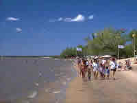 Playa en ciudad de Colón