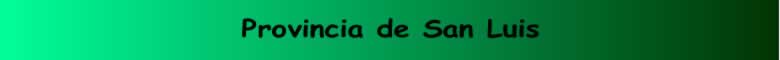Provincia de San Luis