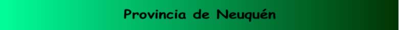 Provincia de Neuquén