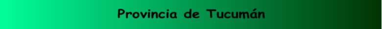 Provincia de Tucuman