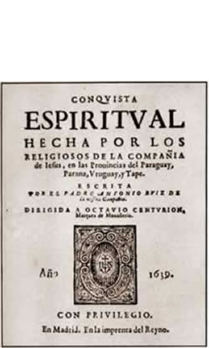 Conquista Espiritual de la Compañia de Jesús