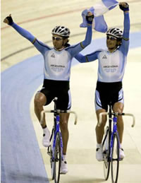 Juan Curuchet y Walter Perez en Beijing 2008