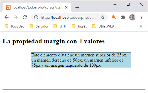 margin formato resumido