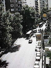 Vista panoramica de la Av. Sante Fé
