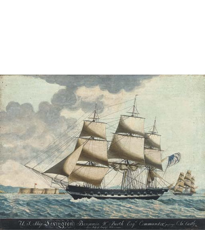 ataque del USS Lexington a Puerto Soledad
