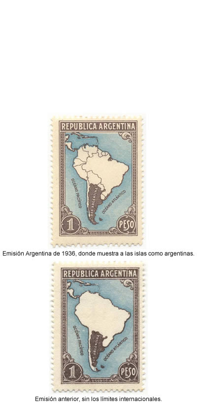 Estampillas Argentinas de malvinas