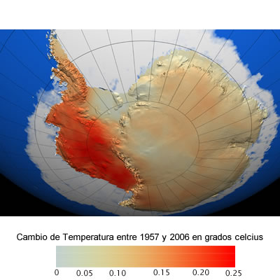 Estudios sobre calentamiento global de la NASA