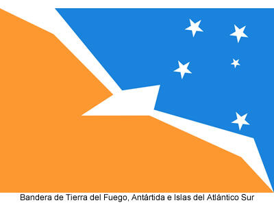 Bandera de Tierra del Fuego, Antártida e Islas del Atlántico Sur