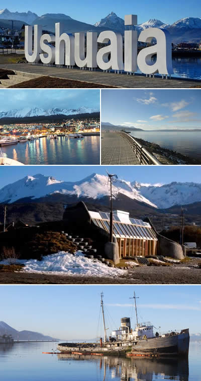 La costanera de Ushuaia