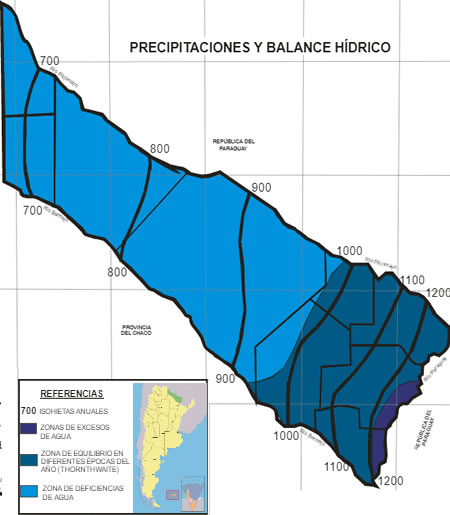 precipitaciones hídricos