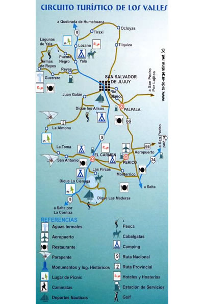 circuito de los valles