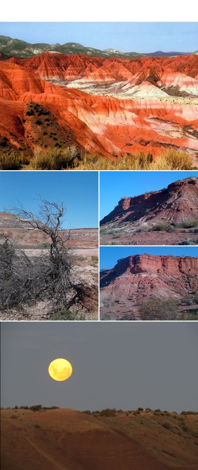 Valle de la Luna rojo