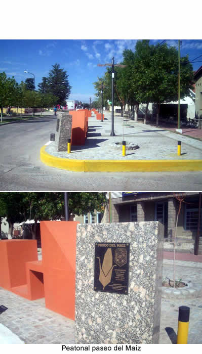 Peatonal paseo del Maíz , turismo de san luis