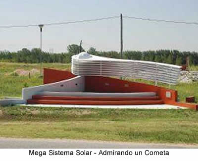 Mega Sistema Solar - Admirando un Cometa , turismo de san luis