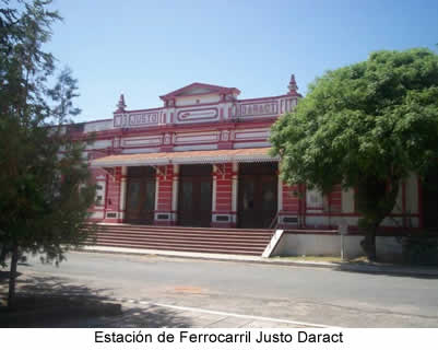 estacion de ferrocarril de justo daract , Turismo de San Luis