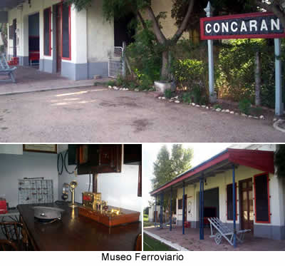 museo ferroviario de concaran , turismo en san luis