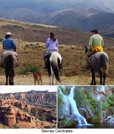 sierras centrales - Turismo en San Luis