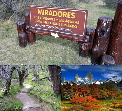 Mirador de los Cóndores y de las Águilas - turismo en el chalten