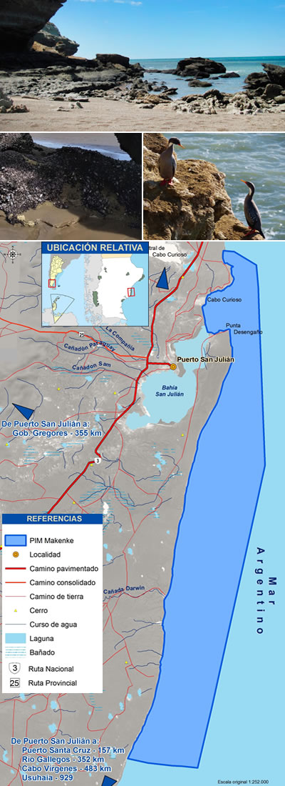 Parque Interjurisdiccional Marino Makenke -  turismo en  San Julián