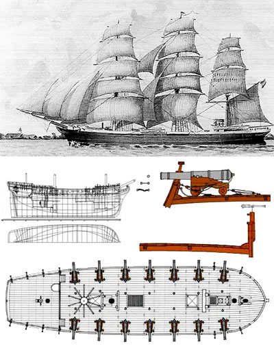 HMS Swift - historia de Santa Cruz