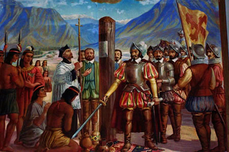 Historia Argentina - Conquista española en el rio de la plata - Descubrimiento conquista y colonizacion del Tucuman - Fundación de Jujuy y La Rioja