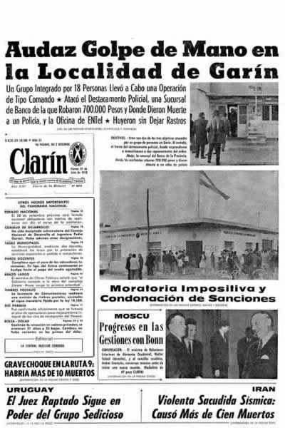 tapa de clarin