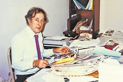 Robert Cox, era el director del Buenos Aires Herald