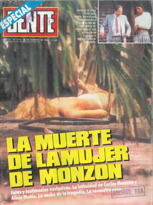 Monzon asesina a Alicia Muñiz