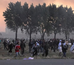 represion del parque indoamericano