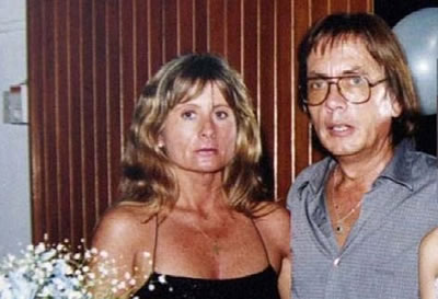 Carlos Fraticelli y su esposa