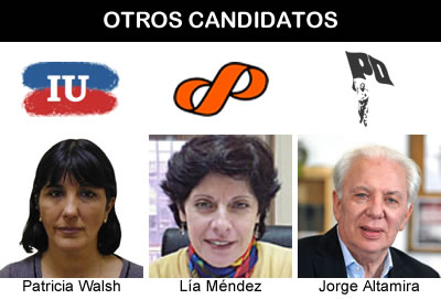 Los otros candidatos