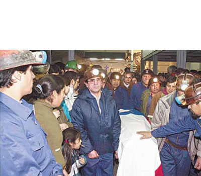 Accidente en la mina de Río Turbio