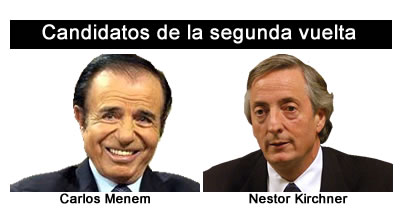 candidatos segunda vuelta