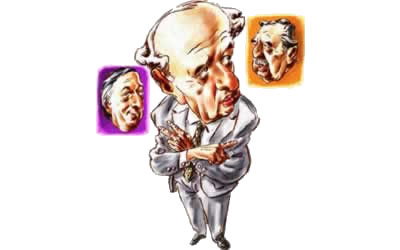 Caricatura de Roberto Lavagna