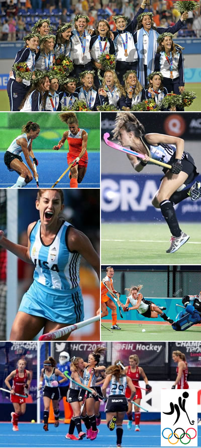 Las Leonas medalla de bronce en los  Juegos Olímpicos de Atenas 2004