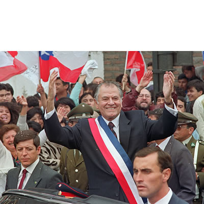 Patricio Aylwin presidente de Chile