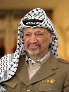 Yasir Arafat se convirtió en el primer Presidente de la Autoridad Nacional Palestina