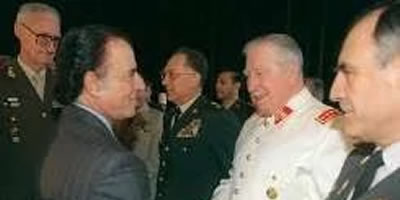 Menem elogia al General Pinochet