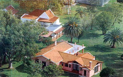 Vista aerea de la estancia San Ignacio
