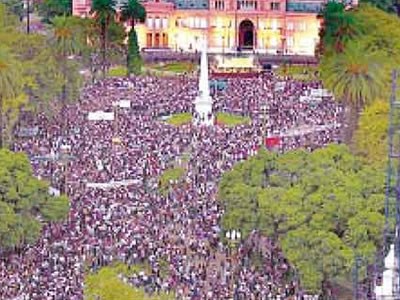 Marcha contra el olvido al golpe de 1976