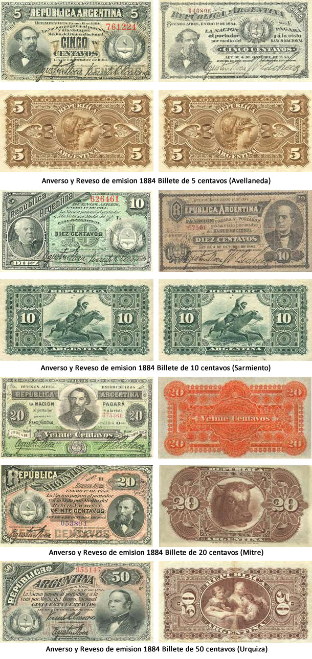 Billetes moneda nacional